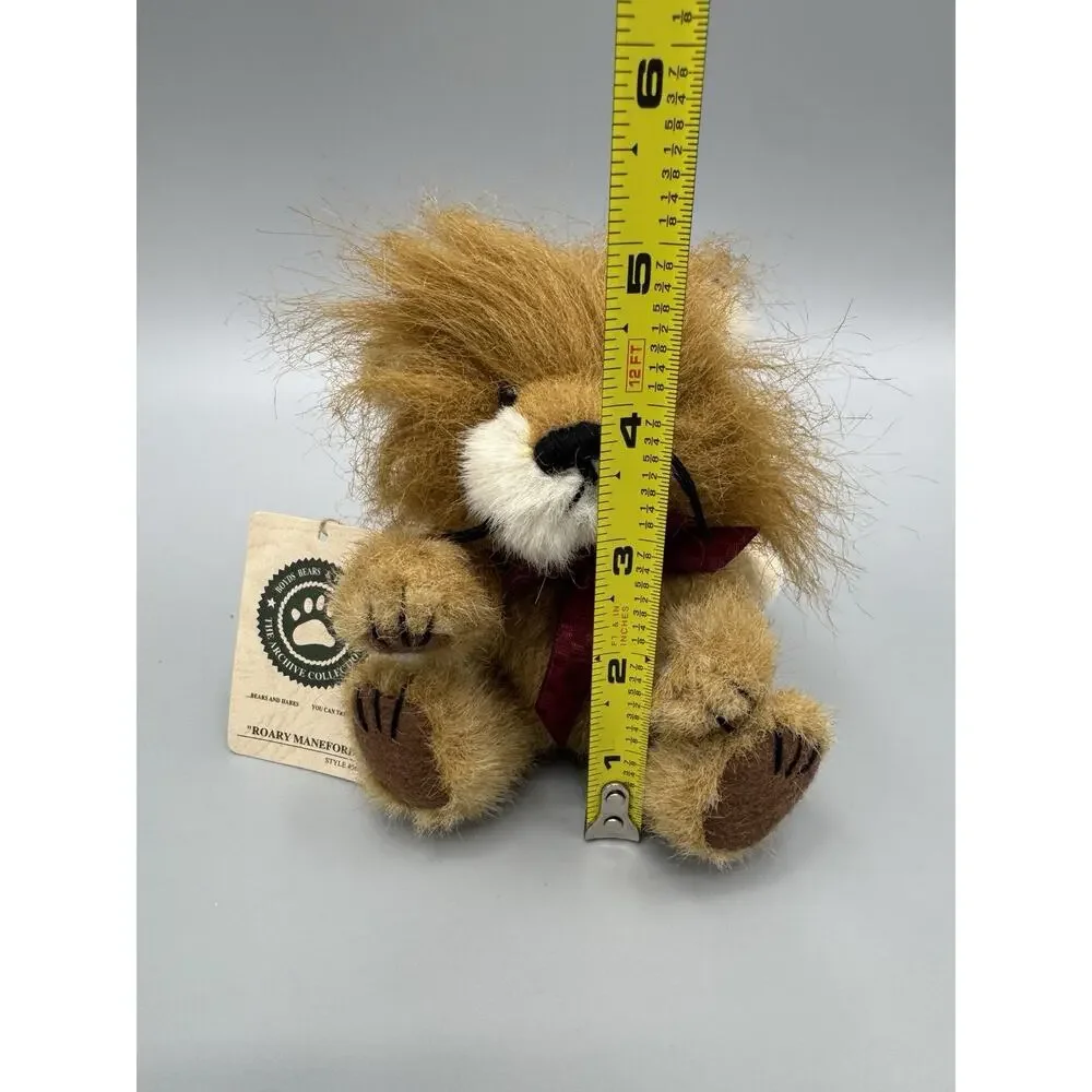 Boyds Archive Collection Roary Maneford Plush 5‎ Inch Ornament Angle Wings